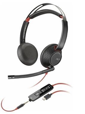Poly Blackwire 5220 Stereo Headset, USB-C